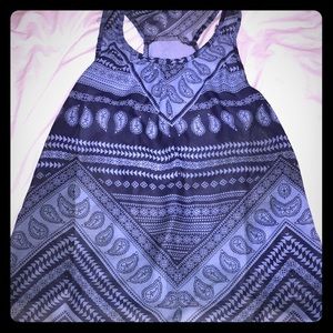 Blue Tank top blouse